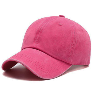 Casquette de baseball de haute qualité à visière incurvée, 5 panneaux, couleur unie, avec logo brodé personnalisé, modèle vierge - Product Image 5