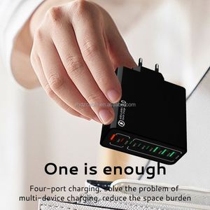 Portable Charger Multi-Port QC3.0 Universal Travel Adapter US/EU/UK <b>Plug</b> Electric Wall Charger PD 3.0 - Product Image 5