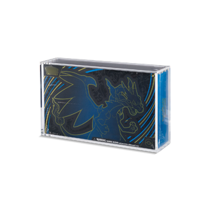 Estuche Acrílico para Mega <span class=keywords><strong>Charizard</strong></span> X Ex <span class=keywords><strong>Ultra</strong></span> <span class=keywords><strong>Premium</strong></span> Collection Booster Box, Estuche <span class=keywords><strong>de</strong></span> Exhibición con Tapa Magnética - Product Image 1