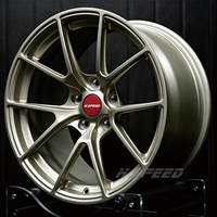 عجلات مصنوعة حسب الطلب مقاس 17 و18 و19 بوصة بنمط 5x120 و5x114.3 و5x112 لسيارات BMW F30 وM2 وF87 وألفا روميو وتسلا وسوبارو وكورفيت وتويوتا كورولا