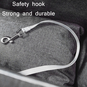 Wholesale Direct Sales Pet Collapsible Removable Waterproof <strong>Cover</strong> <strong>Carrier</strong> Bag Dog Booster <strong>Car</strong> Armrest <strong>Seat</strong> with Seatbelt - Product Image 4