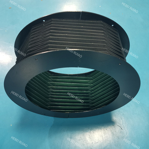 Fuelle de acordeón de goma personalizado, cubierta protectora de polvo redonda, fuelle de varilla de cilindro - Product Image 4