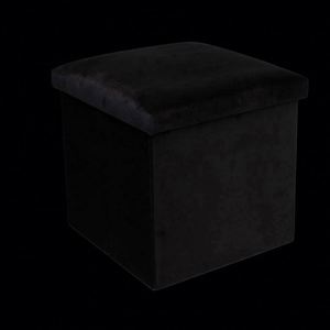 Tabouret moderne pour salon, meuble de rangement en tissu, acier inoxydable, bambou, qualité supérieure, échantillon disponible, tabourets de comptoir - Product Image 3