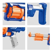 Pistolets en mousse pour enfants Eva Soft Blaster Jeu de tir de balles Pistolets jouets de l'armée avec balles