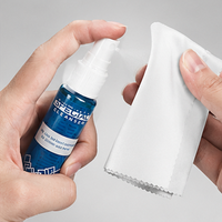 Kit d'entretien 5-en-1 pour objectifs et capteurs DSLR - Tampon, spray, chiffon, cotons-tiges, stylo pour objectif - pour le verre des objectifs, le viseur et les contacts de monture