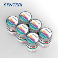 Fournitures de laboratoire dentaire SENERI Kit de coloration céramique pour émail dentaire en zircone - Émail de coloration spécial pour couronnes
