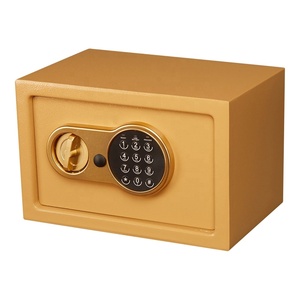 AJF OEM Kỹ Thuật Số Điện Tử An Toàn <span class=keywords><strong>Box</strong></span> Với Key An Toàn Cao Hộp Bí Mật Cho HomesafeLocker Tiền An Toàn Khóa - Product Image 2