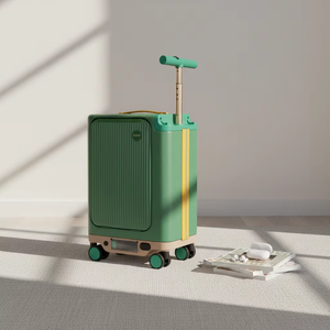 <span class=keywords><strong>Valise</strong></span> à roulettes automatique avec homologation cabine, chariot en aluminium, grande capacité - Product Image 1