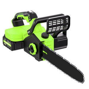 Scie à chaîne sans fil Vertak 2*20V rechargeable sans balais 1200W, scie à chaîne portative pour la coupe du bois, l'élagage des arbres, la menuiserie - Product Image 2
