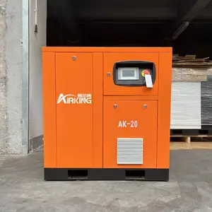 Airkingcompressor Industrial Screw Air Compressor 15 Kw Rotary Screw Compressor 12 Bar Air Compressor