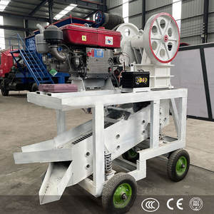 เครื่องบดกรามขนาดเล็กแบบดีเซล รุ่น PE150X250/PE250X400 สำหรับหินและแร่ พร้อมมอเตอร์หลักและชิ้นส่วนตลับลูกปืน จัดจำหน่ายในประเทศจีน - Product Image 5