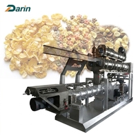Ligne de production d'extrusion de céréales pour petit-déjeuner (corn flakes) et équipement pour usine de snacks