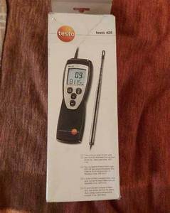 NEW-TESTO-STOCK 425 0560 4251 เครื่องวัดความเร็วลมแบบลวดร้อน 410-1 410-2 420 - Product Image 4