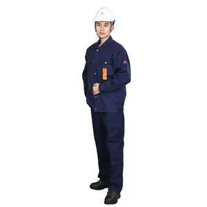 卸売カバーオール制服難燃性個人用安全服耐火工具作業服