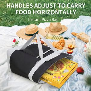 Sac isotherme portable grande capacité, écologique, idéal pour pique-nique, voyage, courses, et le transport de pizzas et de glace – Meilleures ventes - Product Image 3