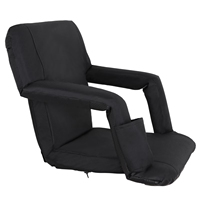 Siège de stade pliable réglable en métal, dossier de haute qualité, chaise de tribune pour événements sportifs et concerts, imperméable et légère
