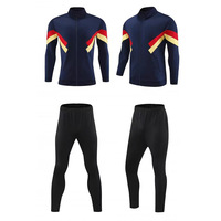 Cardigan à col montant automne/hiver, personnalisable avec logo, veste de sport décontractée à manches longues pour entraînement de football, maillot de foot