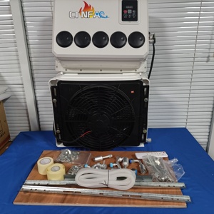 Compresseur électrique de climatisation universel 24V 12V pour voiture et camion, puissant, à prix abordable, pour stationnement, OEM d'usine - Product Image 1