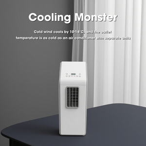 Climatiseur mobile mini portable 1800 BTU en promotion avec tuyau d'évacuation sans chaleur pour la maison et l'hôtel - Product Image 4