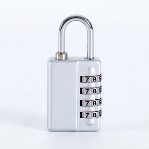 กุญแจล็อคแบบรหัส 4 หลัก ทำจากโลหะผสมสังกะสี ปรับตั้งรหัสได้ ความยาว 41 มม. สีฟ้า กุญแจแบบกลไก สำหรับล็อคเกอร์ กระเป๋าเดินทาง - Product Image 4