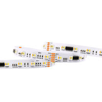 Полный цвет 12 В, 24 В, 16 бит, DMX512G6 UCS512G6 IC, 60 светодиодов RGBW RGBTW, светодиодные пиксельные полосы для украшения отеля
