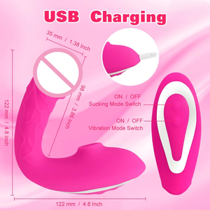 Vibrador con Correa de Control Remoto para Masturbación Femenina, Dildo Succión, 10 Frecuencias, Carga USB, Resistente al Agua IPx6, Estimulación del Punto G y Clítoris - Product Image 5