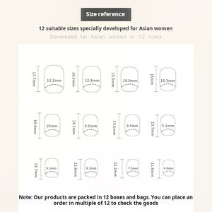 Venta al por mayor nueva moda de verano 24 unids/caja prensa cuadrada corta en gradiente de <span class=keywords><strong>uñas</strong></span> <span class=keywords><strong>blanco</strong></span> <span class=keywords><strong>y</strong></span> <span class=keywords><strong>rosa</strong></span> <span class=keywords><strong>uñas</strong></span> postizas - Product Image 6