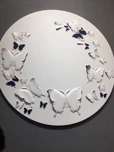 定制现代室内聚氯乙烯墙板3D雕刻艺术背景客厅电视防水别墅墙装饰 - Product Image 5