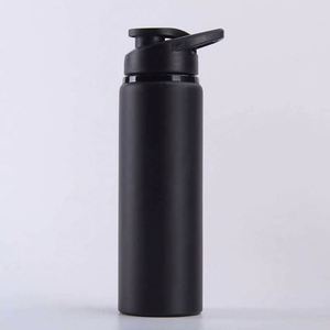Stainless Steel Vacuum Tumbler Double Wall Insulated Water Bottle Black Blue Travel <b>Flask</b> Minimalist Design With Lid - Product Image 3