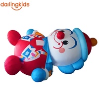 Figurines de clown gonflables géantes, colorées, personnages de dessins animés personnalisables pour les événements, les centres commerciaux, les parcs à thème et les promotions de marques
