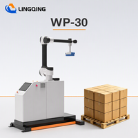Robot de palettisation WP-30, bras robotisé collaboratif, palettiseur, hauteur de palettisation 2350 mm, robot de manutention automatique de sacs et de caisses