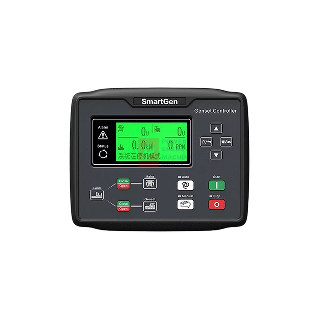 PEMP Original HGM7120N SmartGen AMF Genset Controller Auto Mains Failure Start Control Module for Diesel/Gasoline Plastic