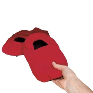 Pantuflas de Casa de Algodón, Talla Única, Tacón Plano, Color Sólido Rosa, Uso Casual en Interiores - Product Image 5