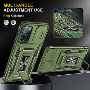 Étui de téléphone pour Samsung Galaxy S20 FE S20 Plus S21FE S22 Plus S30 Ultra, protection de l'appareil photo coulissant, résistant et coloré - Product Image 2