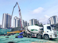 Camion malaxeur à béton de 8 mètres cubes de marque chinoise haut de gamme au meilleur prix G08V