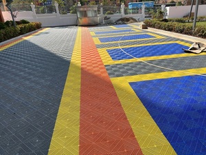 <b>Plastic</b> Garage Floor Tiles for Basement Auto Shop Garage - Product Image 6