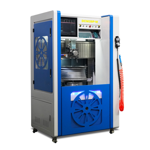 Mobile Wheel Repair Machine Diamond Cut Rim Refurbishment Lathe DCM28P-M - Product Image 2