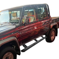 Estribos Eléctricos de Aleación de Aluminio para Toyota Land Cruiser Serie 79, Accesorios y Repuestos para Autos
