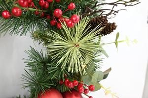 Guirnalda de Navidad de bayas de piña personalizada de la mejor calidad, decoración interior, corona de piña Artificial de 24 pulgadas - Product Image 5