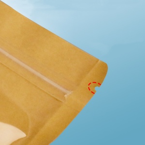 Bolsas de Café de Papel Kraft Semi-Transparentes <span class=keywords><strong>Yin</strong></span> <span class=keywords><strong>Yang</strong></span>, Autoportantes, para Envasado de Snacks, Impresión por Grabado, Bolsas de Plástico Selladas al por Mayor - Product Image 5