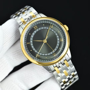 Montre-bracelet multifonctionnelle de luxe pour homme, best-seller, avec aiguille lune croissante, calendrier et réserve de marche - Product Image 2