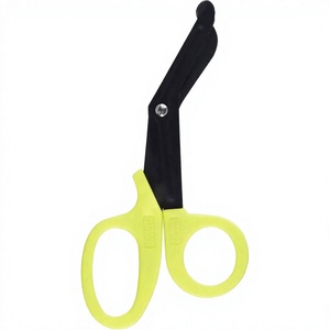 Tijeras Médicas Manuales para Zurdos, Instrumentos Médicos, Tijeras de Trauma de Acero Inoxidable de Primera Calidad, Hojas Recubiertas de Fluoruro, Quirúrgicas - Product Image 1