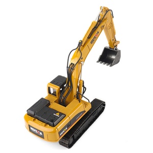 SJY-1910-2 Modèle de camion excavateur en métal à l'échelle 1/40, véhicules de construction moulés sous pression, jouets pour garçons - Product Image 4