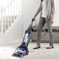 OEM Nettoyeur de Tapis Humide et Sec Filaire, Aspirateur Balai Droit Portable Léger pour Nettoyage Ponctuel à Domicile