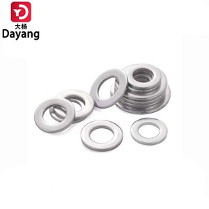 Tự sản xuất chất lượng cao bằng thép không gỉ phẳng máy giặt rộng phạm vi của các kích cỡ với đồng bằng kết thúc Wedge phong cách - Product Image 6