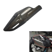 Cache-tuyau d'échappement en fibre de carbone 3K 100% sèche pour moto CFMOTO 450 SR