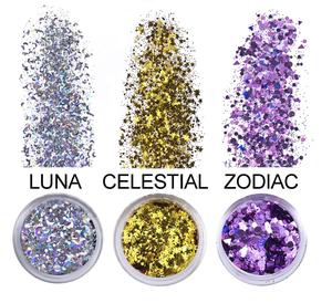 Mỹ Phẩm Lớp Nghệ Thuật Cơ Thể Holographic Laser Chunky Long Lanh Cho Mặt Mắt Và Tóc Trang Điểm - Product Image 2