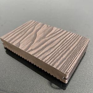 Design industriel Excellente performance physique Matériaux recyclés Collection gaufrée Terrasses WPC Revêtement <span class=keywords><strong>de</strong></span> sol WPC <span class=keywords><strong>Granules</strong></span> WPC - Product Image 6