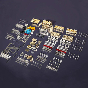 Teching <span class=keywords><strong>v8</strong></span> <span class=keywords><strong>moteur</strong></span> métal modèle Kit assemblage 8 cylindres <span class=keywords><strong>moteur</strong></span> 500 + pièces <span class=keywords><strong>V8</strong></span> DM118 modèle expérience physique éducation bricolage jouet cadeau - Product Image 6
