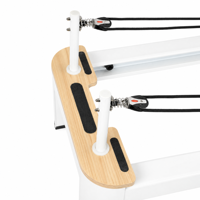 Banc d'exercice de qualité commerciale en aluminium, Reformer Pilates avec plateforme de saut